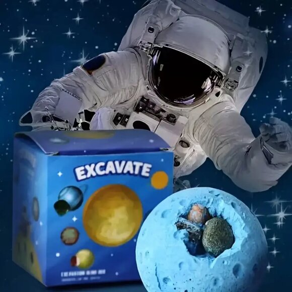 Kids Mini Archaeological Digging Set DIY Crystal and Gemstone Excavation Kit - Picture 3 of 4